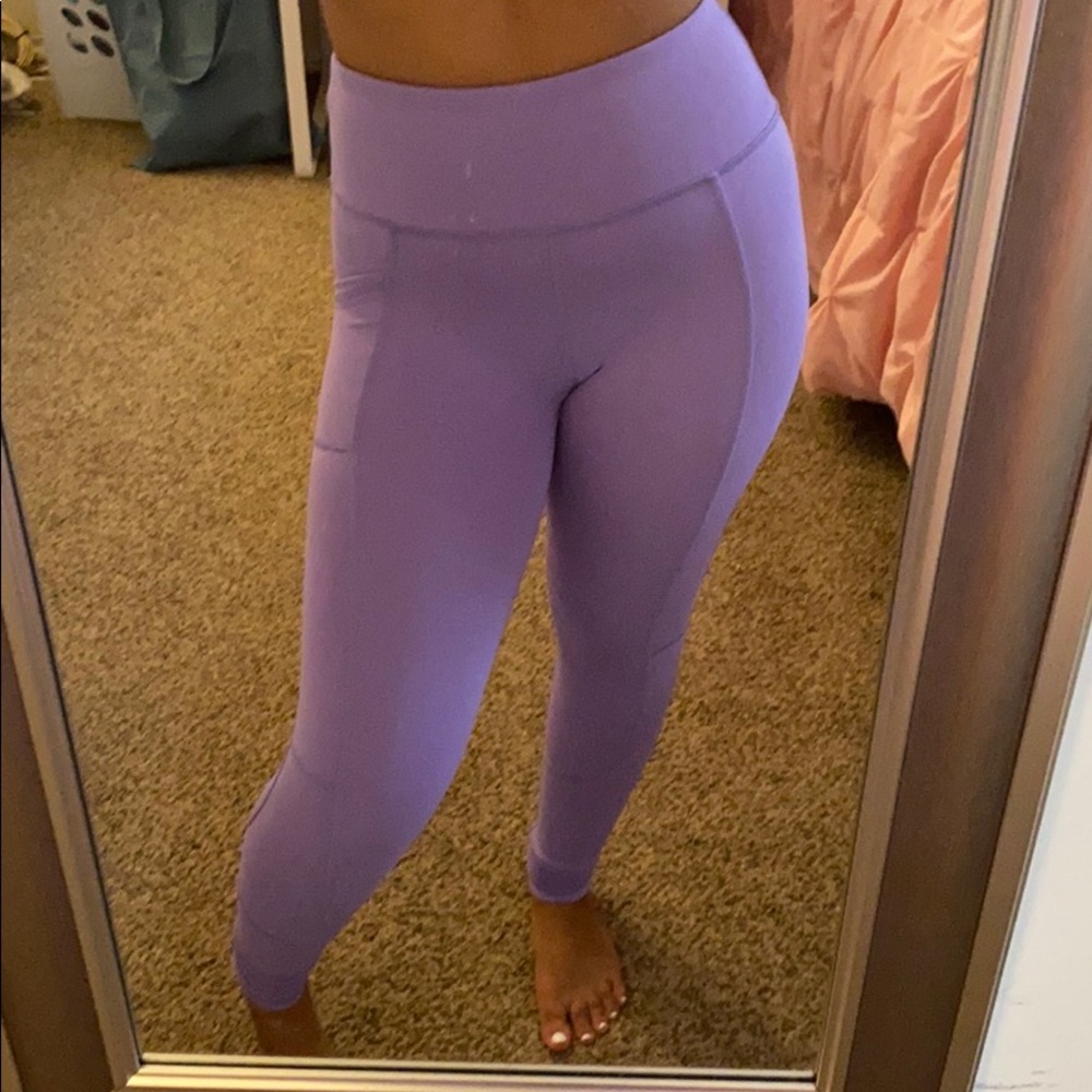 Lavender Workout Leggings